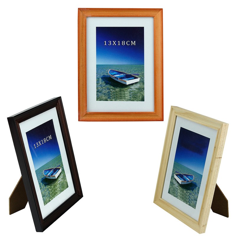 Rama foto Nell 13x18 din lemn, de birou, lemn, aspect vintage Natur - imagine 11
